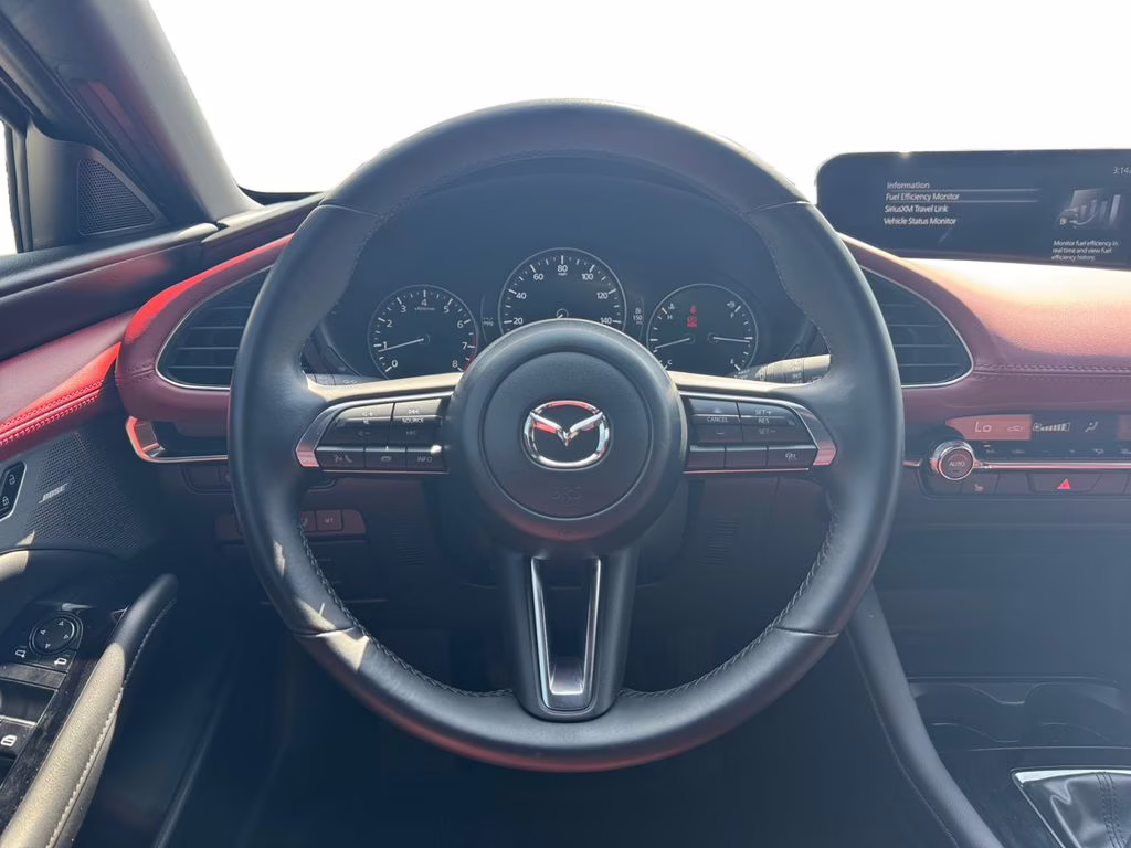 2024 Snowflake White Pearl Mica Mazda Mazda3 2.5 S Premium Package FWD Hatchback