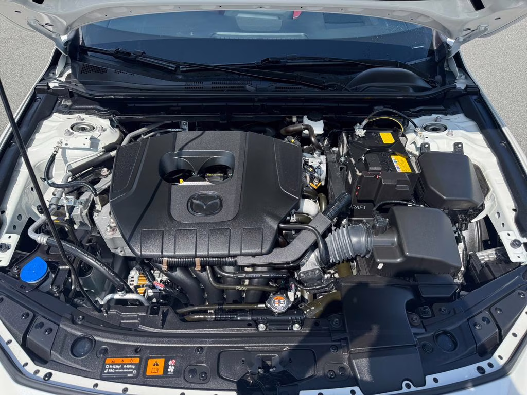 2024 Snowflake White Pearl Mica Mazda Mazda3 2.5 S Premium Package FWD Hatchback