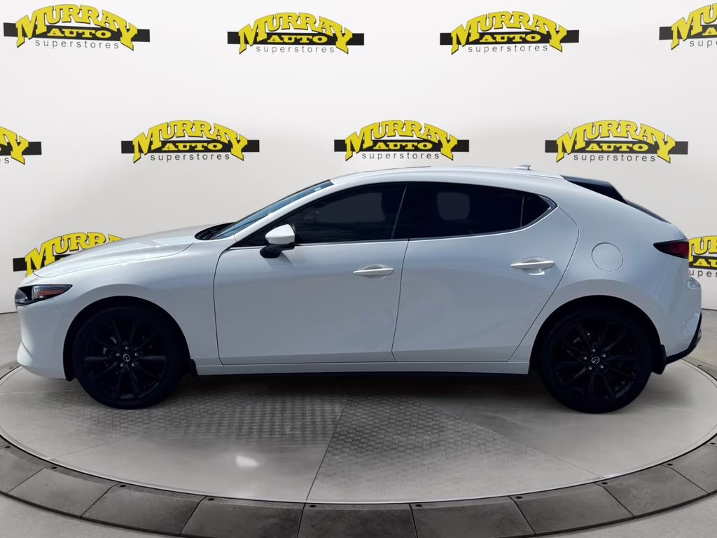 2024 Snowflake White Pearl Mica Mazda Mazda3 2.5 S Premium Package FWD Hatchback