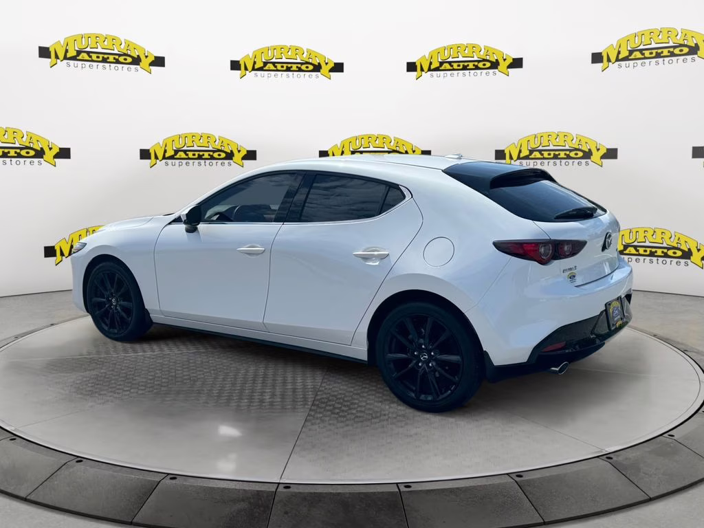 2024 Snowflake White Pearl Mica Mazda Mazda3 2.5 S Premium Package FWD Hatchback