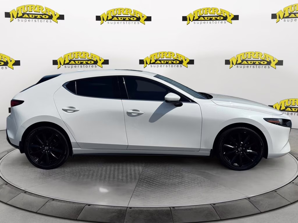 2024 Snowflake White Pearl Mica Mazda Mazda3 2.5 S Premium Package FWD Hatchback