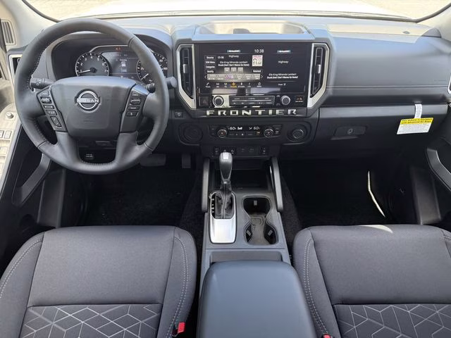 2025 Glacier White Nissan Frontier SV RWD Truck