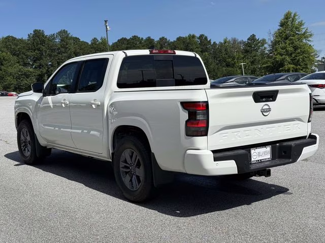 2025 Glacier White Nissan Frontier SV RWD Truck