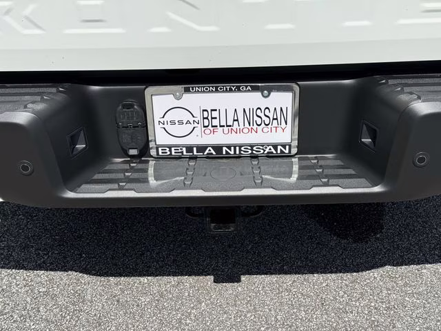 2025 Glacier White Nissan Frontier SV RWD Truck