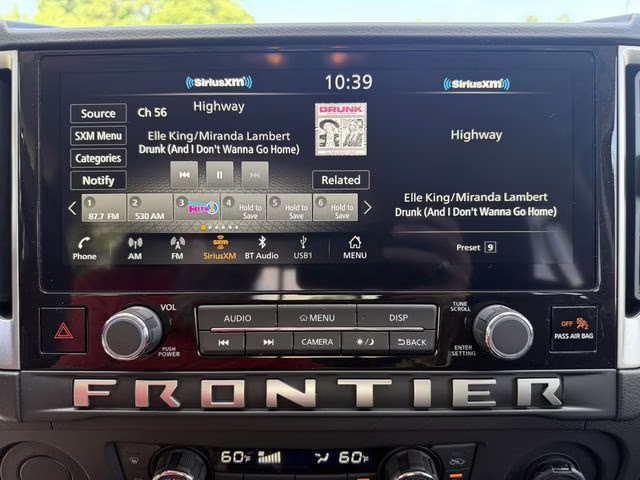 2025 Glacier White Nissan Frontier SV RWD Truck