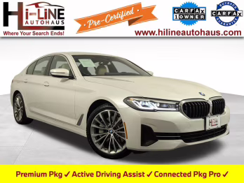 2023 Mineral White Metallic BMW 5 Series 530i RWD Sedan