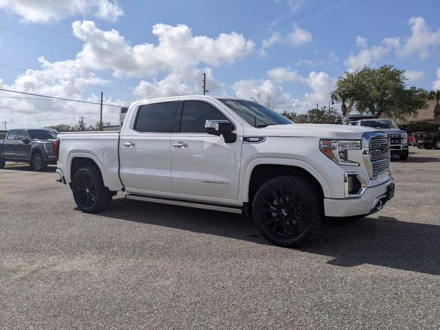 2022 White Frost Tricoat GMC Sierra 1500 Limited Denali 4X4 Truck