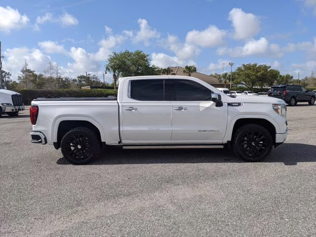2022 White Frost Tricoat GMC Sierra 1500 Limited Denali 4X4 Truck