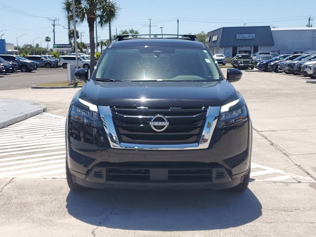 2024 Super Black Nissan Pathfinder SV 4X4 SUV