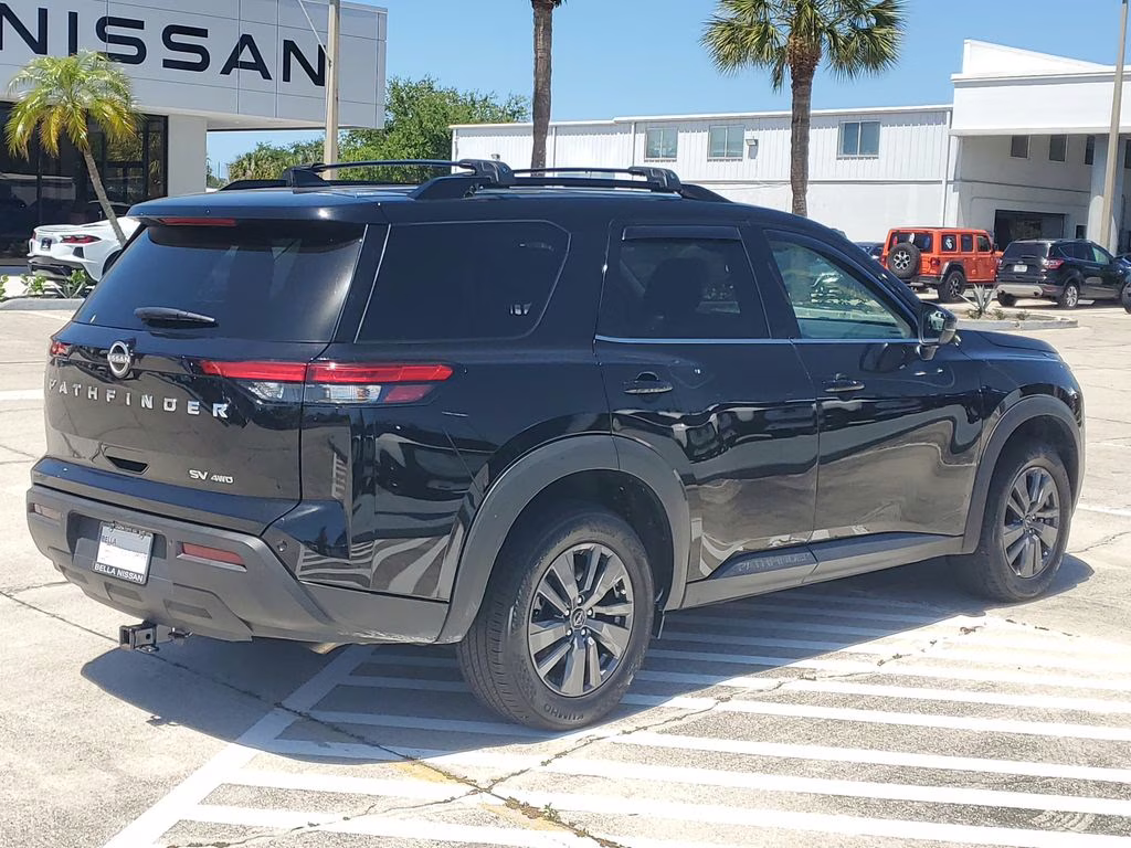 2024 Super Black Nissan Pathfinder SV 4X4 SUV