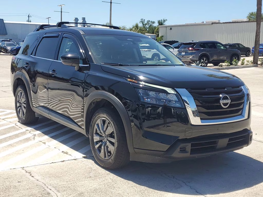 2024 Super Black Nissan Pathfinder SV 4X4 SUV