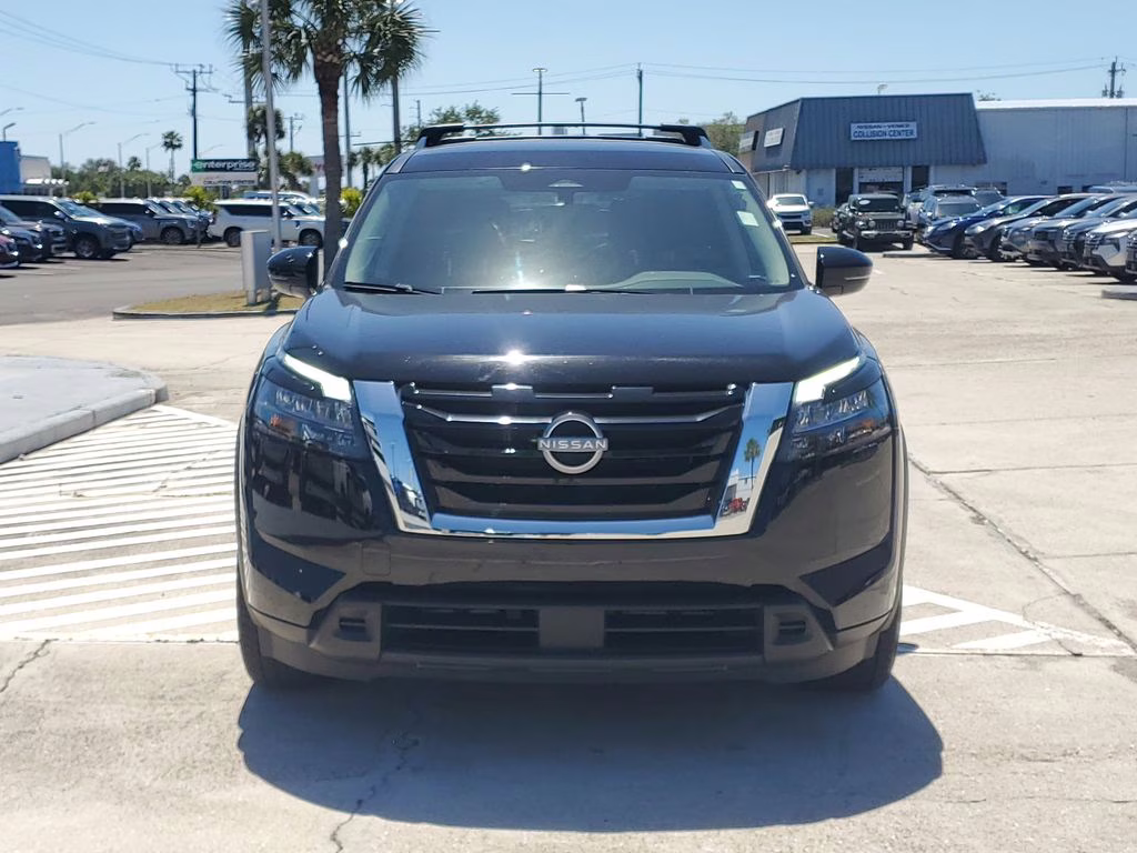 2024 Super Black Nissan Pathfinder SV 4X4 SUV