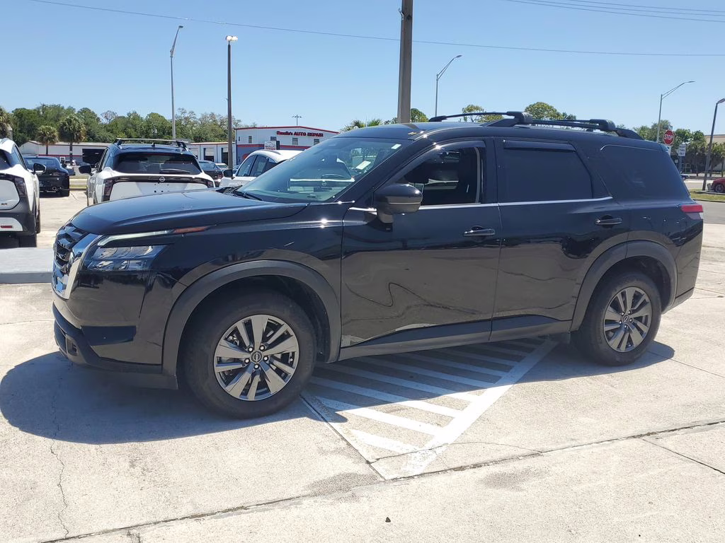 2024 Super Black Nissan Pathfinder SV 4X4 SUV