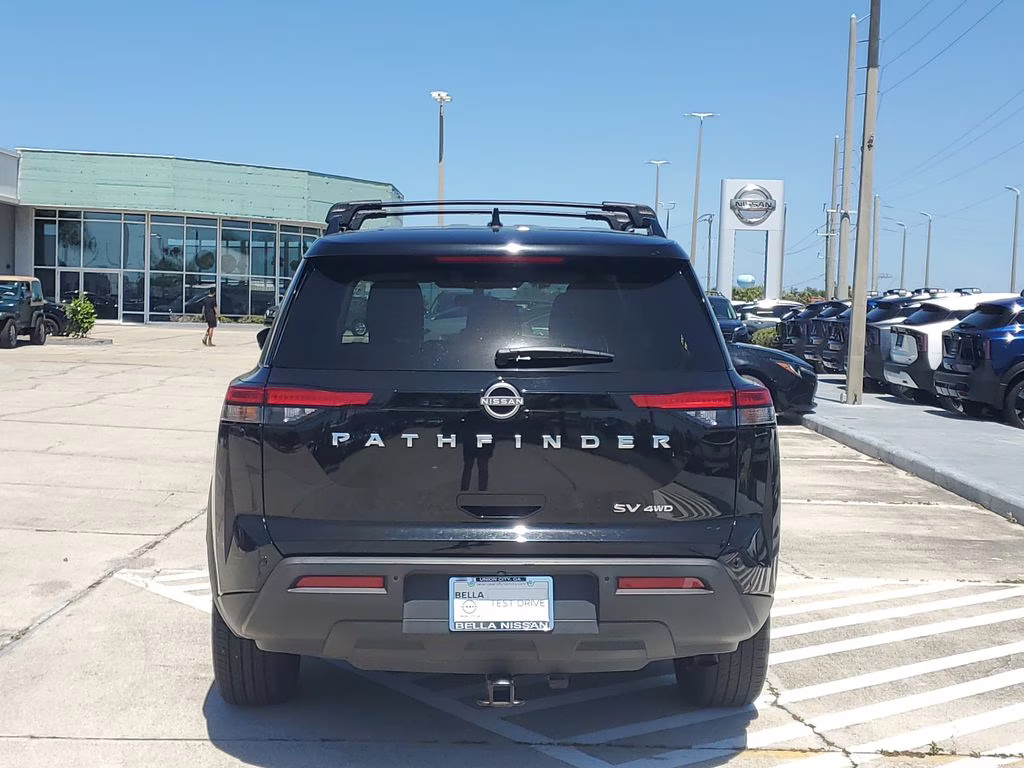 2024 Super Black Nissan Pathfinder SV 4X4 SUV