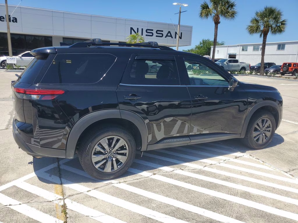 2024 Super Black Nissan Pathfinder SV 4X4 SUV
