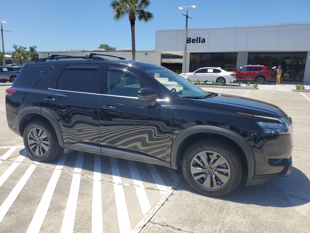 2024 Super Black Nissan Pathfinder SV 4X4 SUV