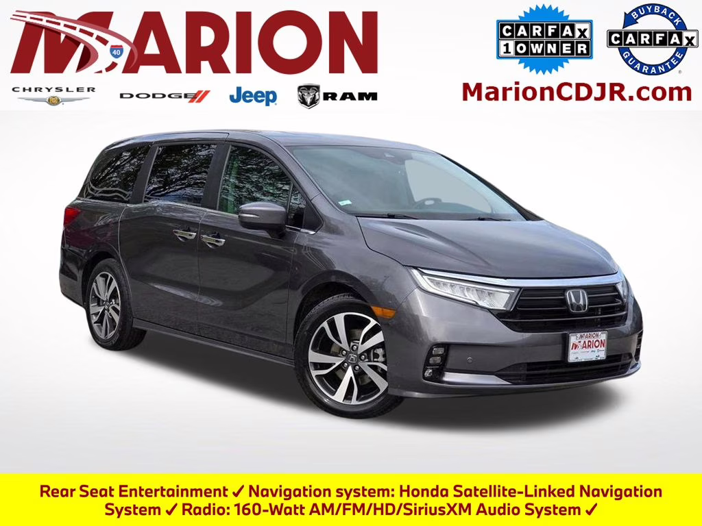 2023 Modern Steel Metallic Honda Odyssey Touring FWD Van
