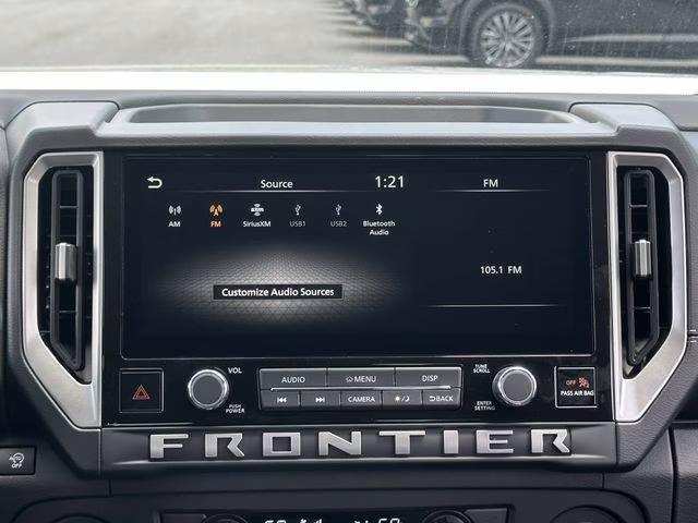 2025 Glacier White Nissan Frontier SV RWD Truck