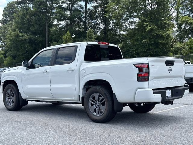 2025 Glacier White Nissan Frontier SV RWD Truck