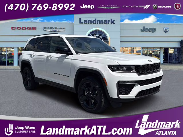 2026 Bright White Clearcoat Jeep Grand Cherokee Limited 4X4 SUV
