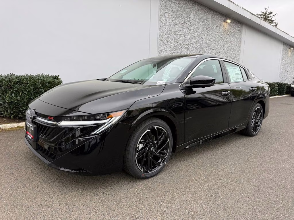 2026 Super Black Nissan Sentra SR FWD Sedan