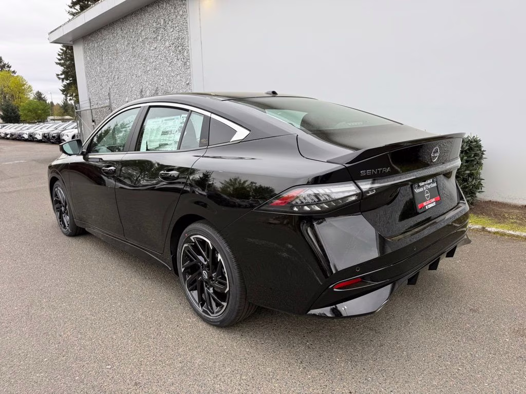 2026 Super Black Nissan Sentra SR FWD Sedan
