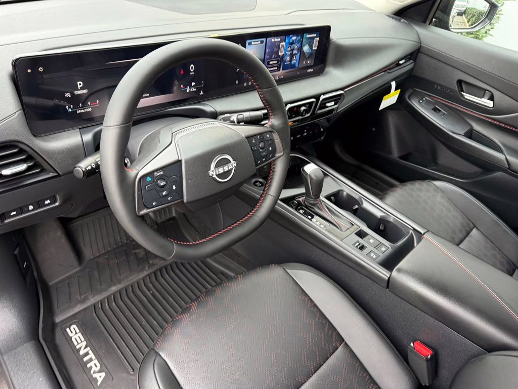 2026 Super Black Nissan Sentra SR FWD Sedan