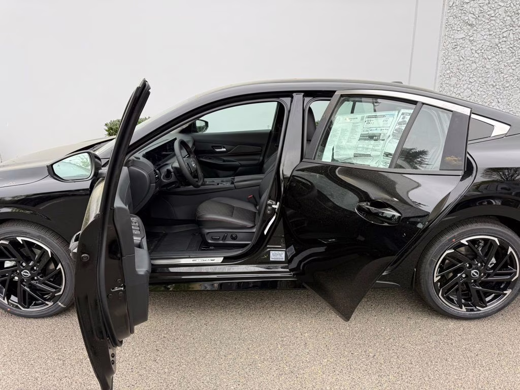 2026 Super Black Nissan Sentra SR FWD Sedan