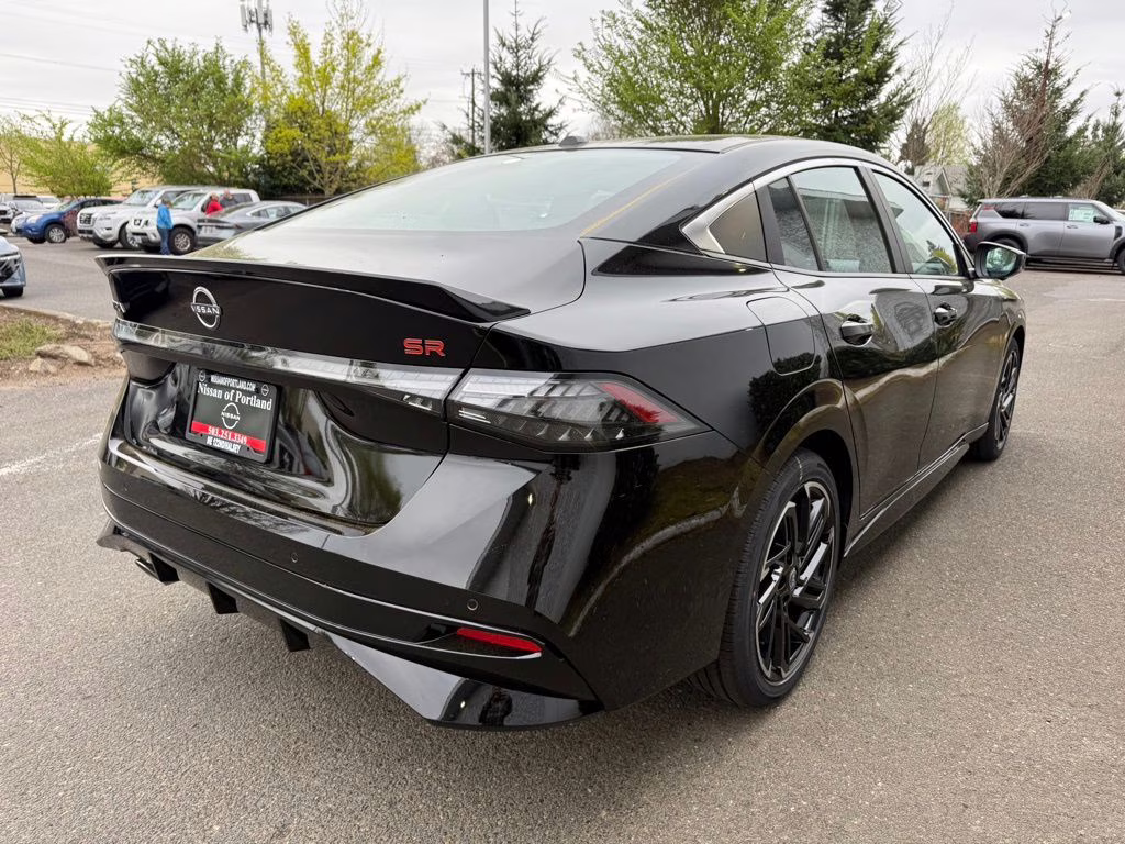2026 Super Black Nissan Sentra SR FWD Sedan