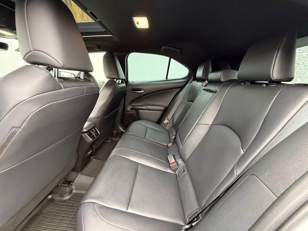 2025 Ultra White with Obsidian Roof Lexus UX 300h F SPORT Design AWD SUV