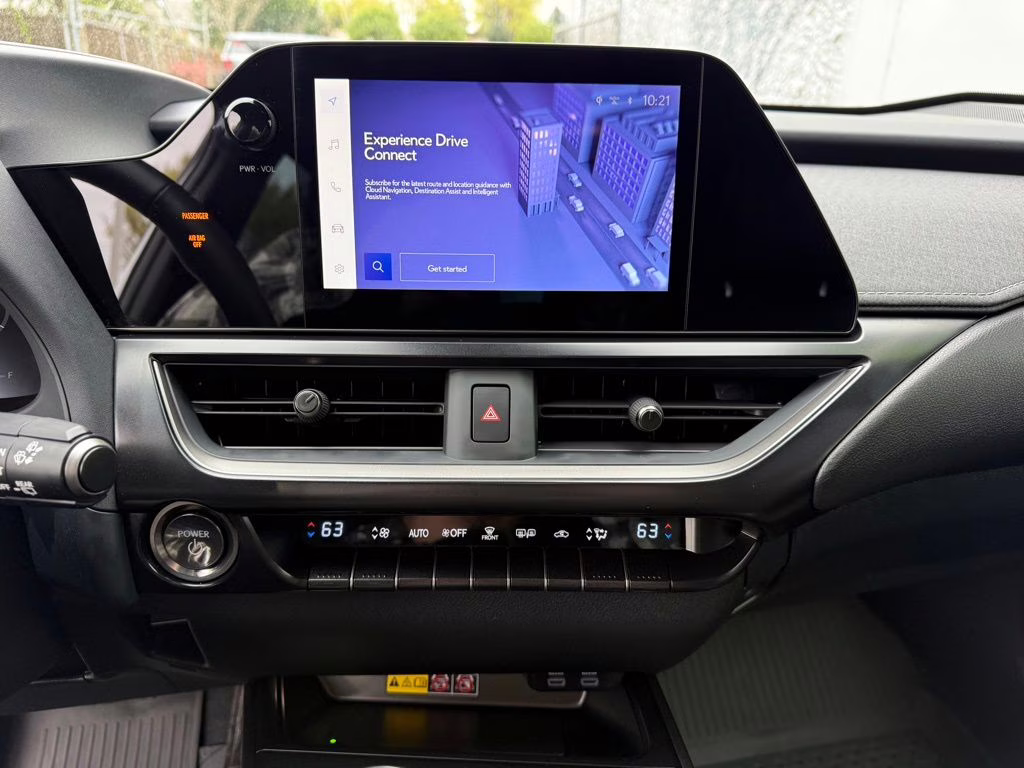 2025 Ultra White with Obsidian Roof Lexus UX 300h F SPORT Design AWD SUV