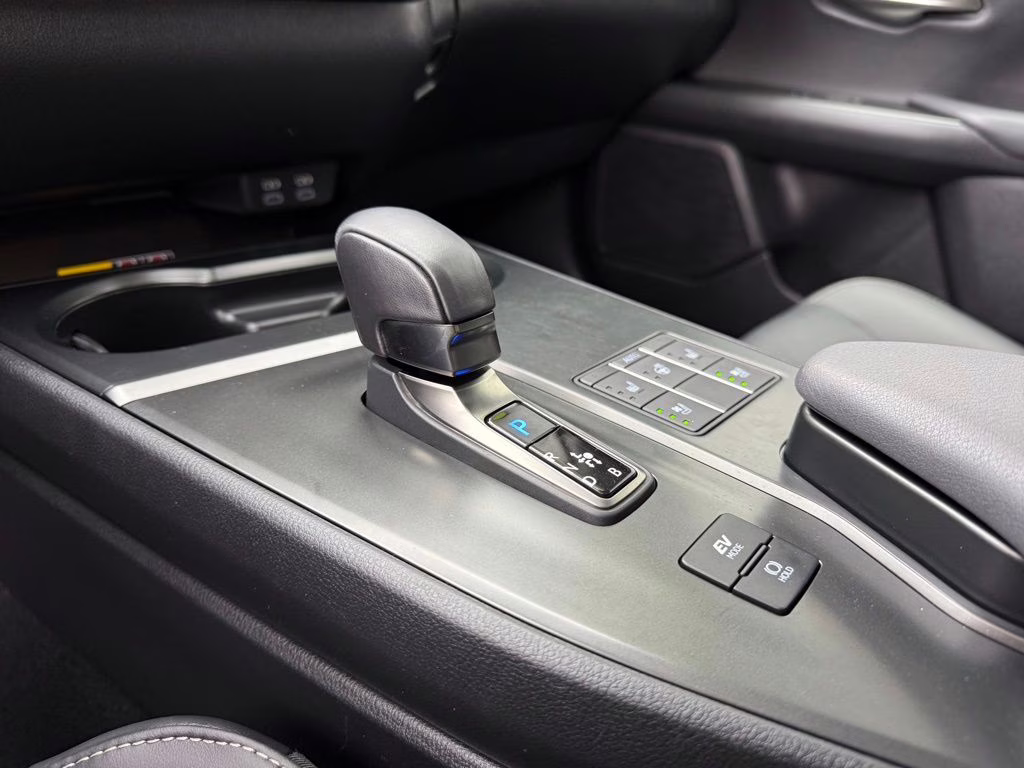 2025 Ultra White with Obsidian Roof Lexus UX 300h F SPORT Design AWD SUV