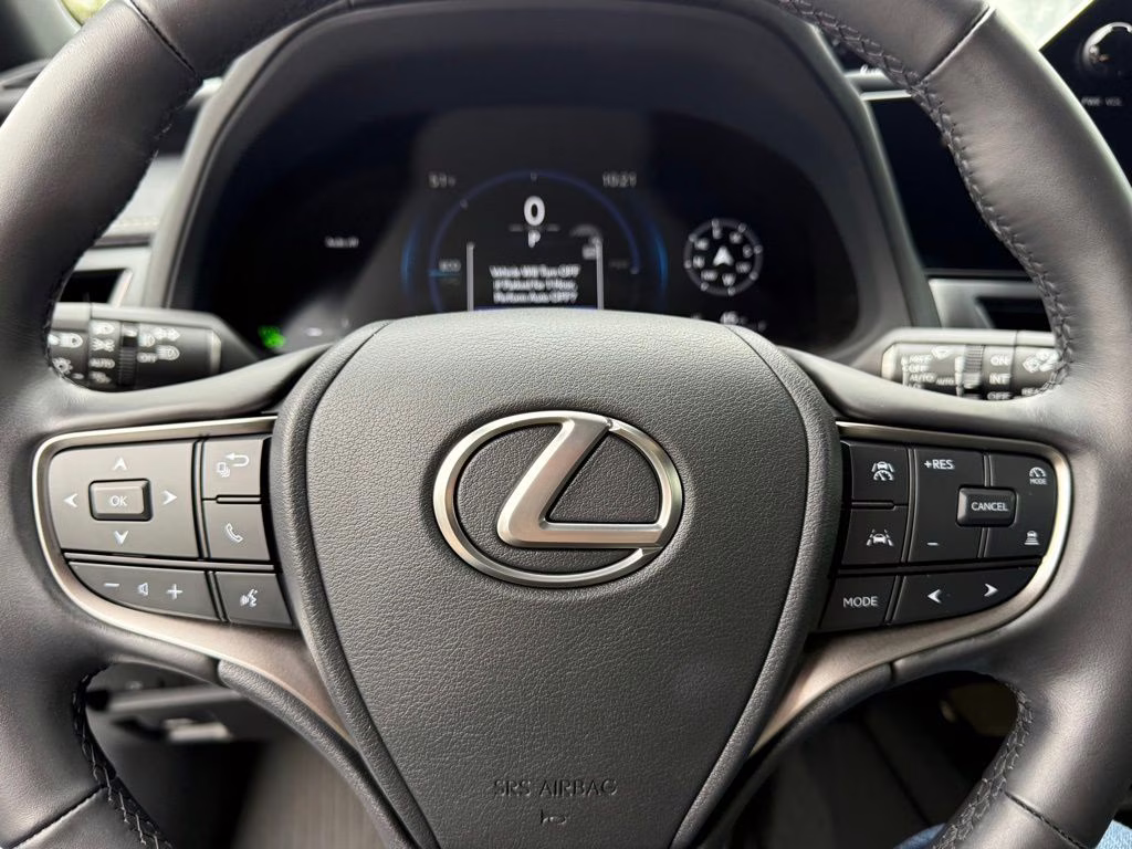 2025 Ultra White with Obsidian Roof Lexus UX 300h F SPORT Design AWD SUV