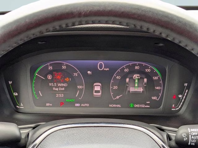 2023 Lunar Silver Metallic Honda Accord Hybrid Touring FWD Sedan