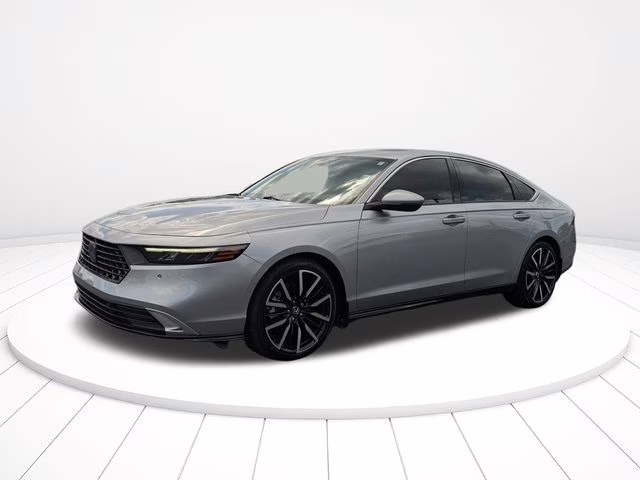 2023 Lunar Silver Metallic Honda Accord Hybrid Touring FWD Sedan