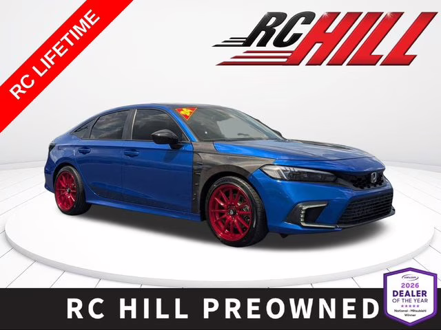 2024 Aegean Blue Metallic Honda Civic Si Base FWD Sedan