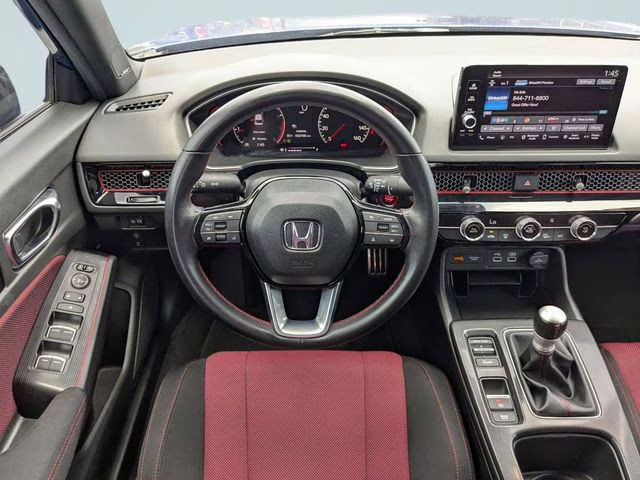 2024 Aegean Blue Metallic Honda Civic Si Base FWD Sedan