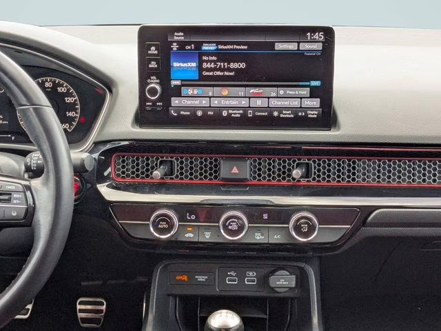 2024 Aegean Blue Metallic Honda Civic Si Base FWD Sedan