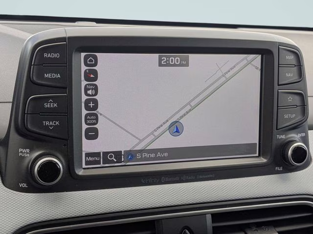 2020 Sonic Silver Hyundai Kona Ultimate FWD SUV