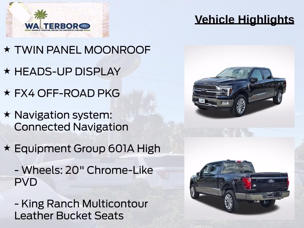 2026 Antimatter Blue Metallic Ford F-150 King Ranch 4X4 Truck