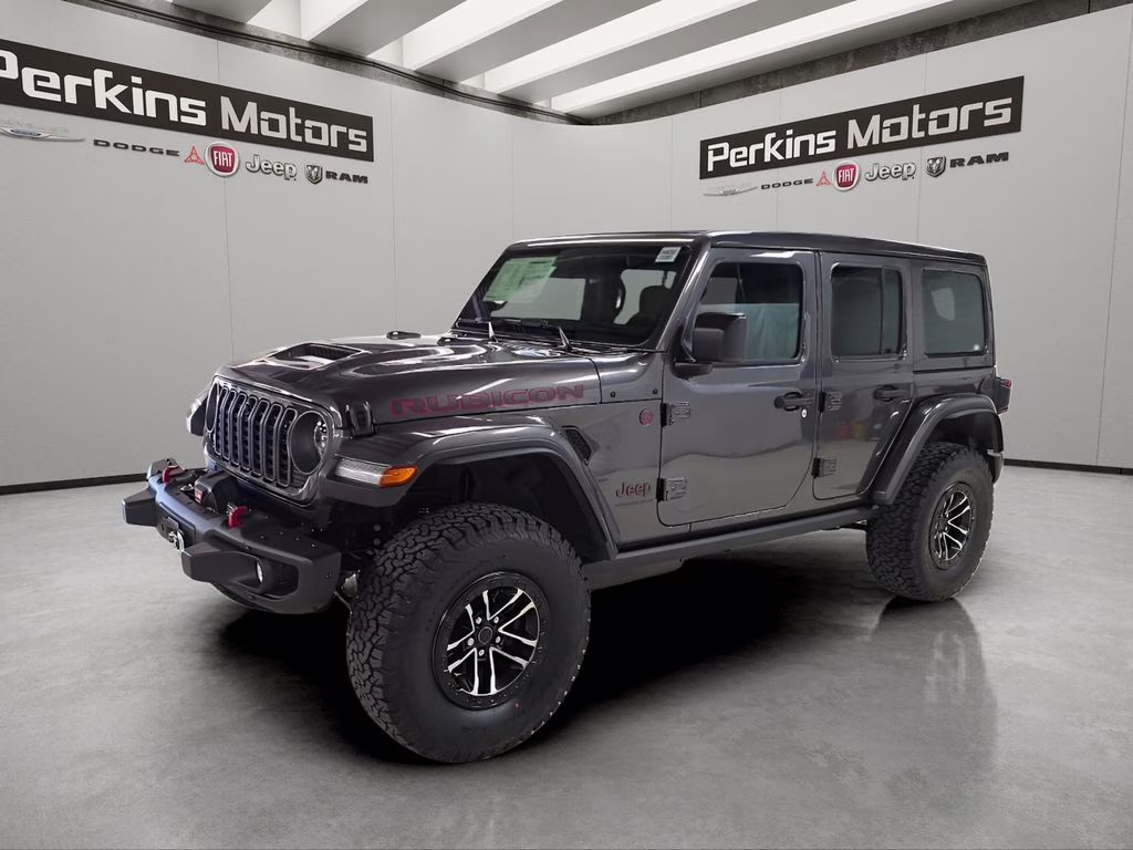 2026 Granite Crystal Metallic Clearcoat Jeep Wrangler Rubicon X 4X4 SUV
