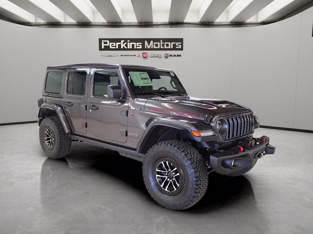 2026 Granite Crystal Metallic Clearcoat Jeep Wrangler Rubicon X 4X4 SUV