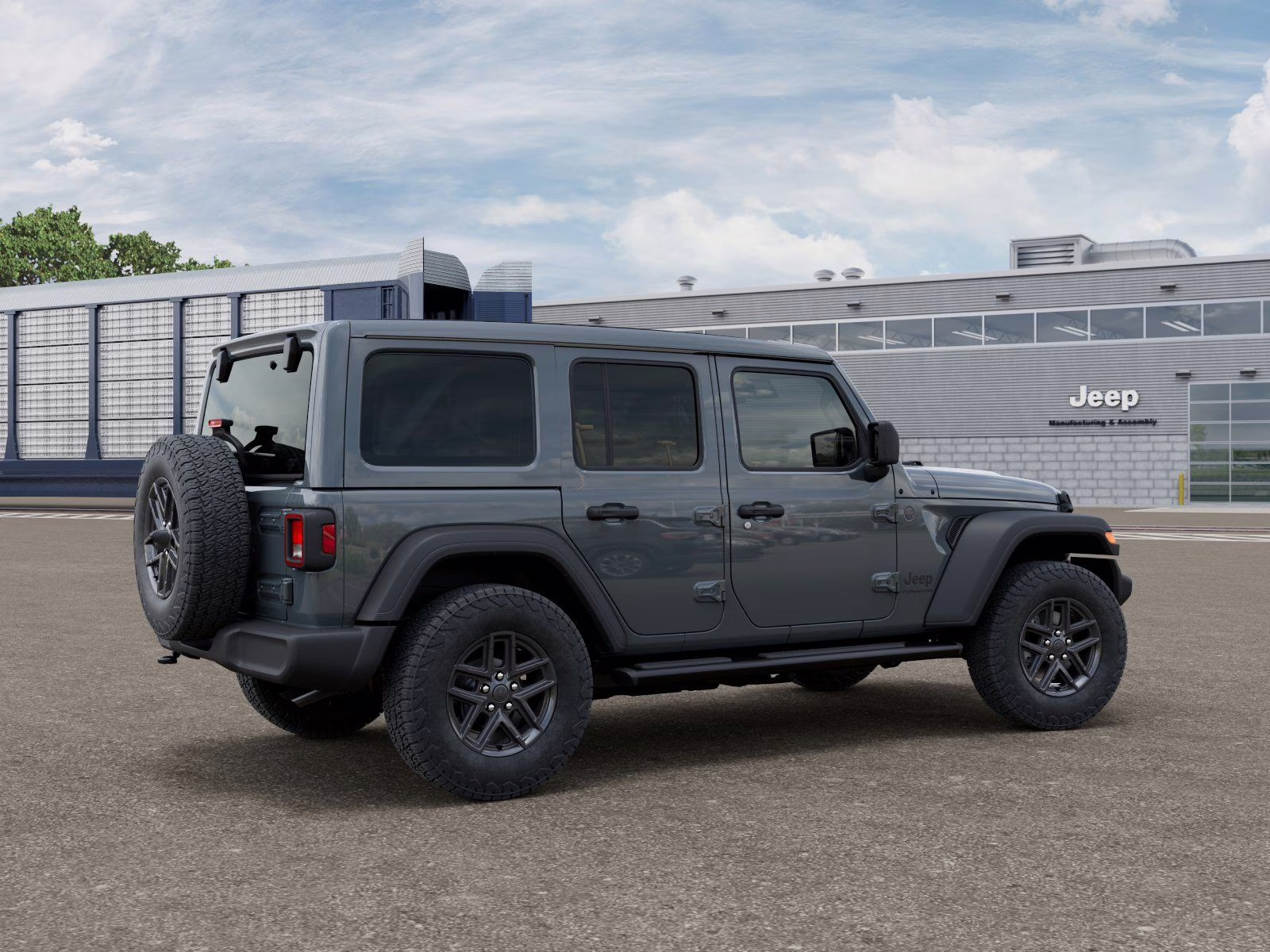 2026 Anvil Clear Coat Jeep Wrangler Sport S 4X4 SUV