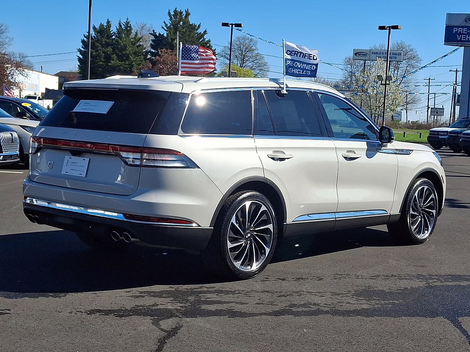 2025 Ceramic Pearl Metallic Tri-Coat - GS Lincoln Aviator Reserve AWD