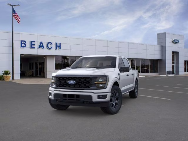 2026 Iconic Silver Metallic Ford F-150 STX 4X4 Truck