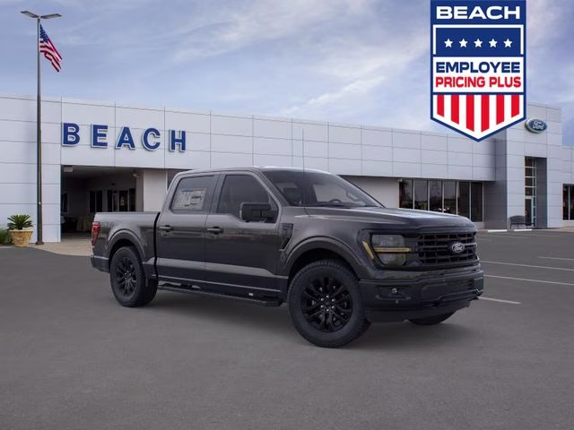 2026 Black Metallic Ford F-150 XLT 4X4 Truck