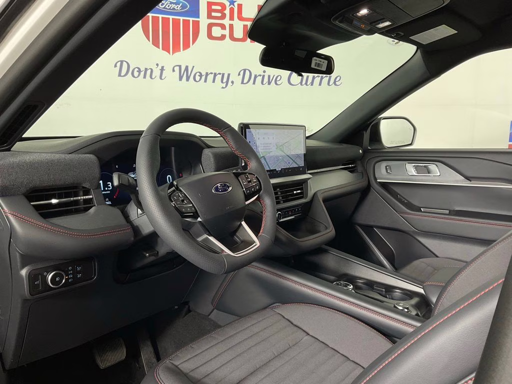 2026 White Ford Explorer ST-Line RWD SUV