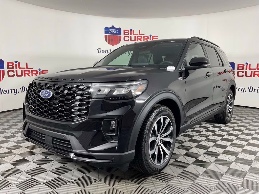 2026 Black Ford Explorer ST-Line RWD SUV
