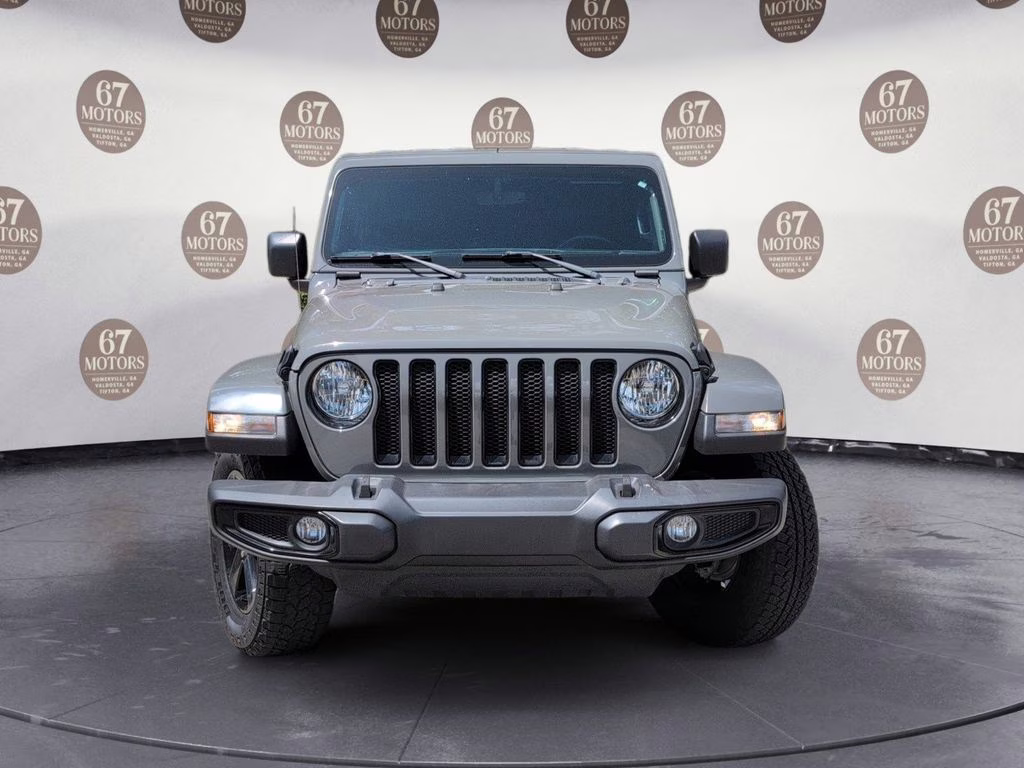 2022 Sting-Gray Clearcoat Jeep Wrangler Unlimited Sahara Altitude 4X4 SUV