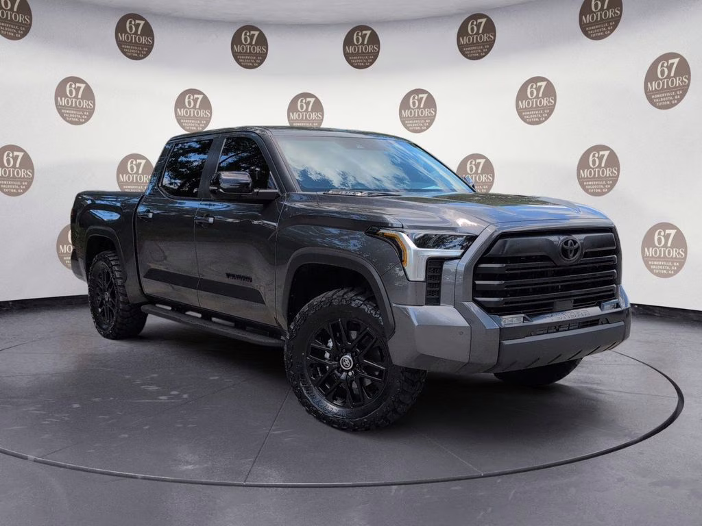 2024 Magnetic Gray Metallic Toyota Tundra Hybrid Limited 4X4 Truck